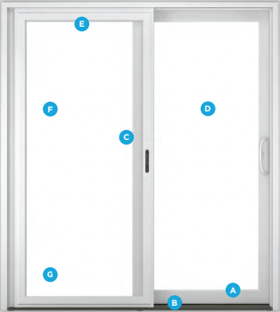 Premium Series Sliding Door Window World TX